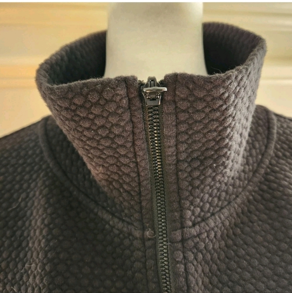 Calia Women's Bubble Cloud Black Zip-up Jacket M - Picture 4 of 12